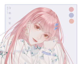 女儿摸鱼，喜欢的稀有套装～_绘画作品