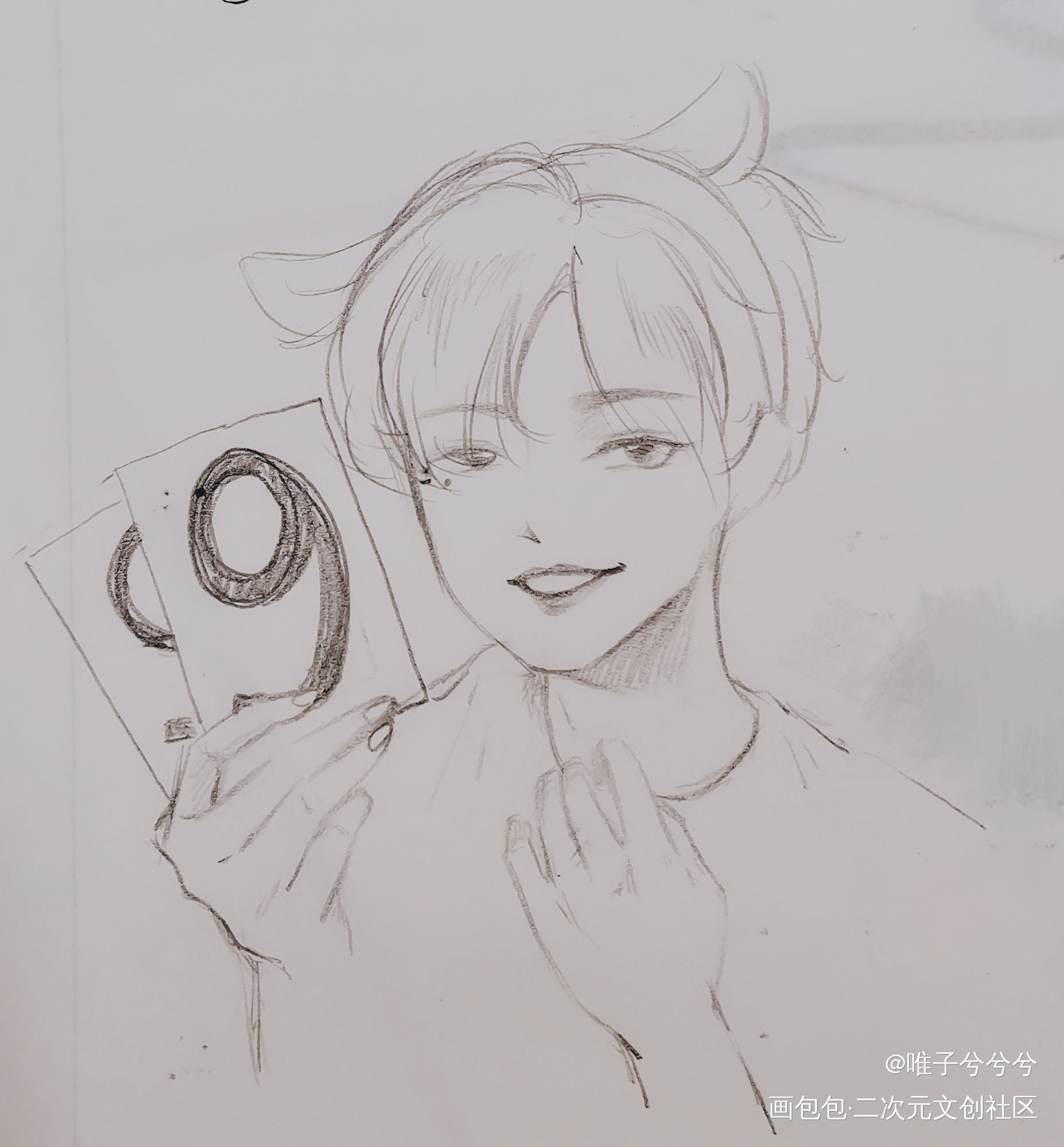 摸鱼小马_阴阳怪气男团某幻君阴阳怪气绘画作品