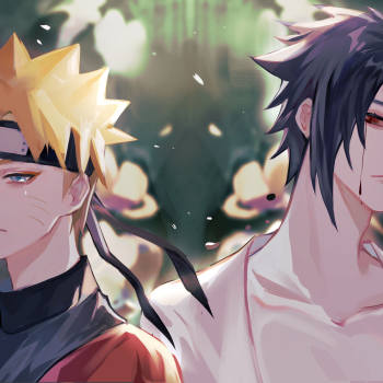 是佐鸣(没找到tag哭哭)_火影忍者宇智波佐助鸣人漩涡鸣人厚涂求点评