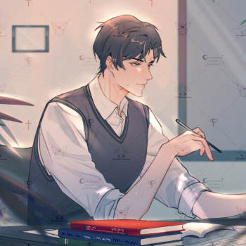 何故_188男团何故日系插画绘画作品