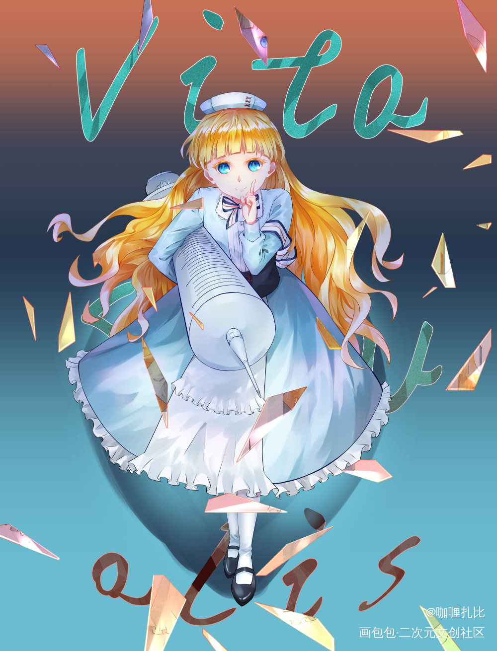 爱丽丝_文豪野犬爱丽丝日系同人绘画作品