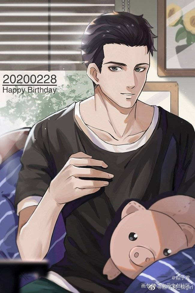 俞白_小白杨188男团白新羽俞风城厚涂我要上首推插画同人绘画作品