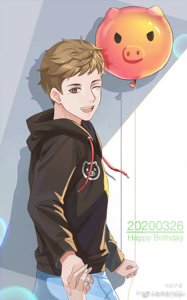 俞白_小白杨188男团白新羽俞风城厚涂我要上首推插画同人绘画作品