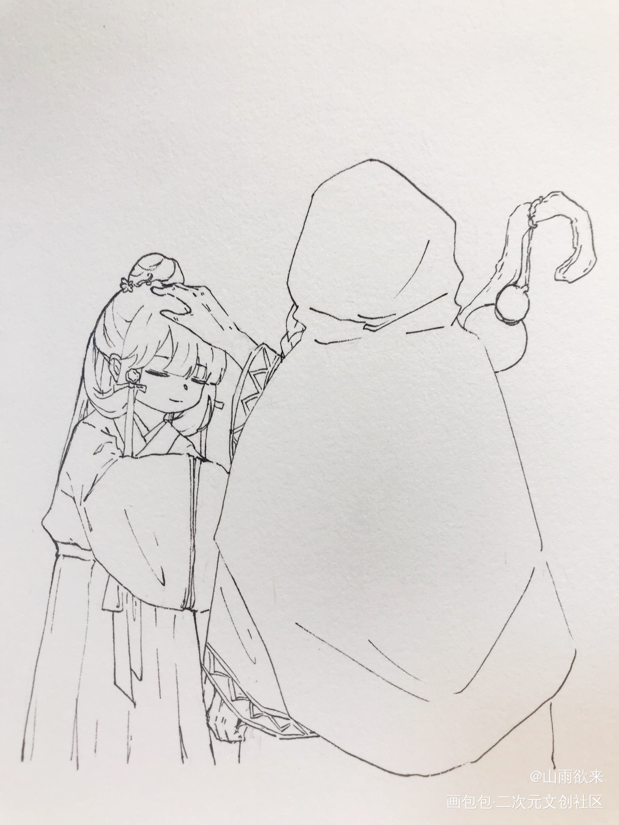 谁信了红颜永不老。_剑网3万花同人绘画作品