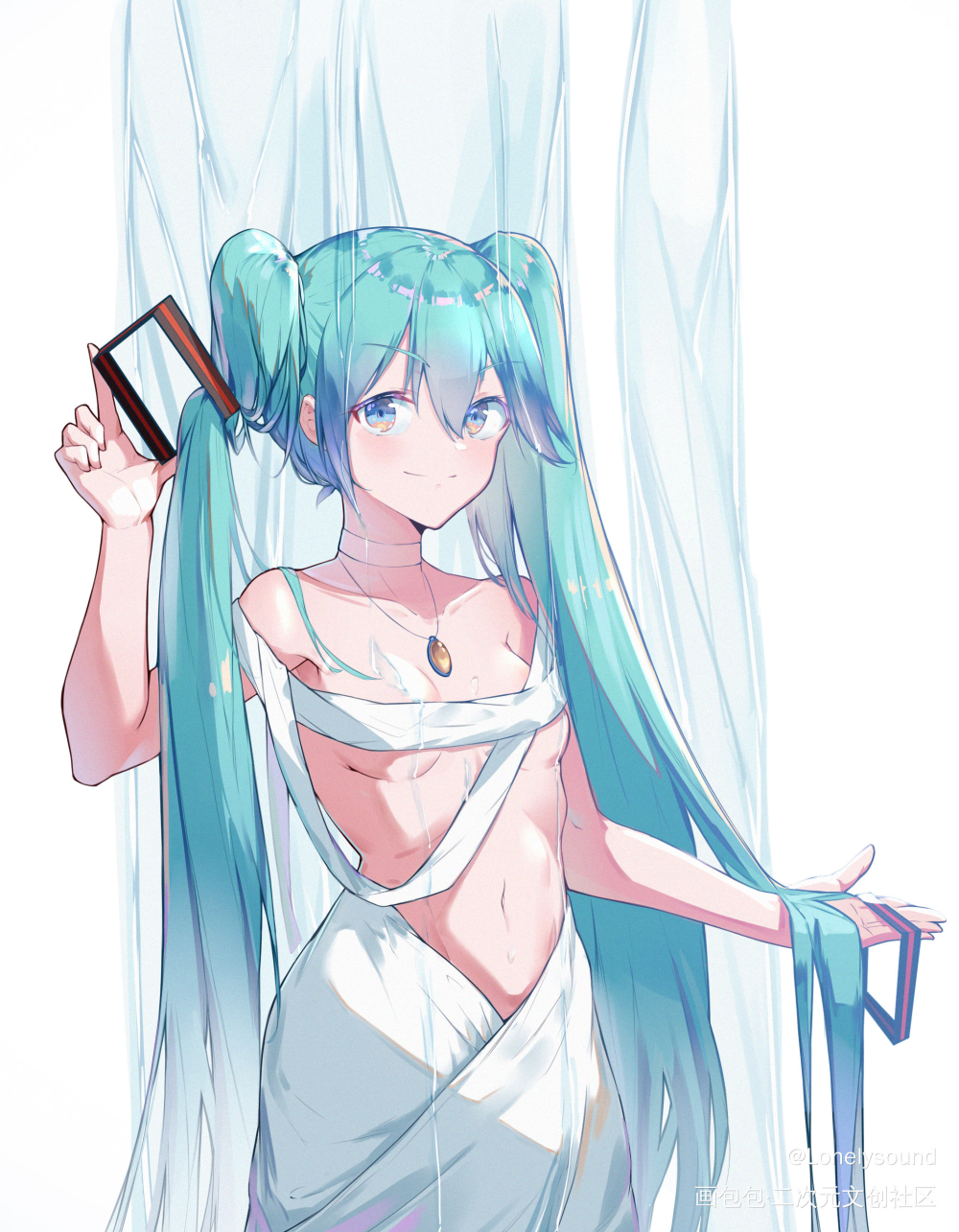 从四月到现在的一些图的补发_VOCALOID初音未来初音未来日系同人绘画作品