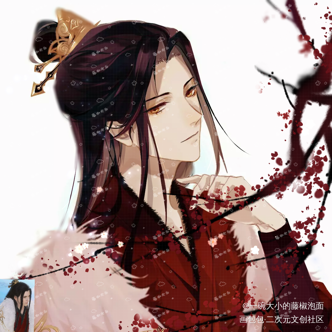 稿子_不知道平涂头像二创绘画作品