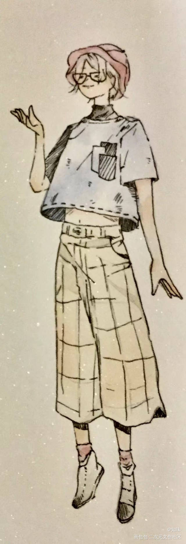 涂_女孩子绘画作品