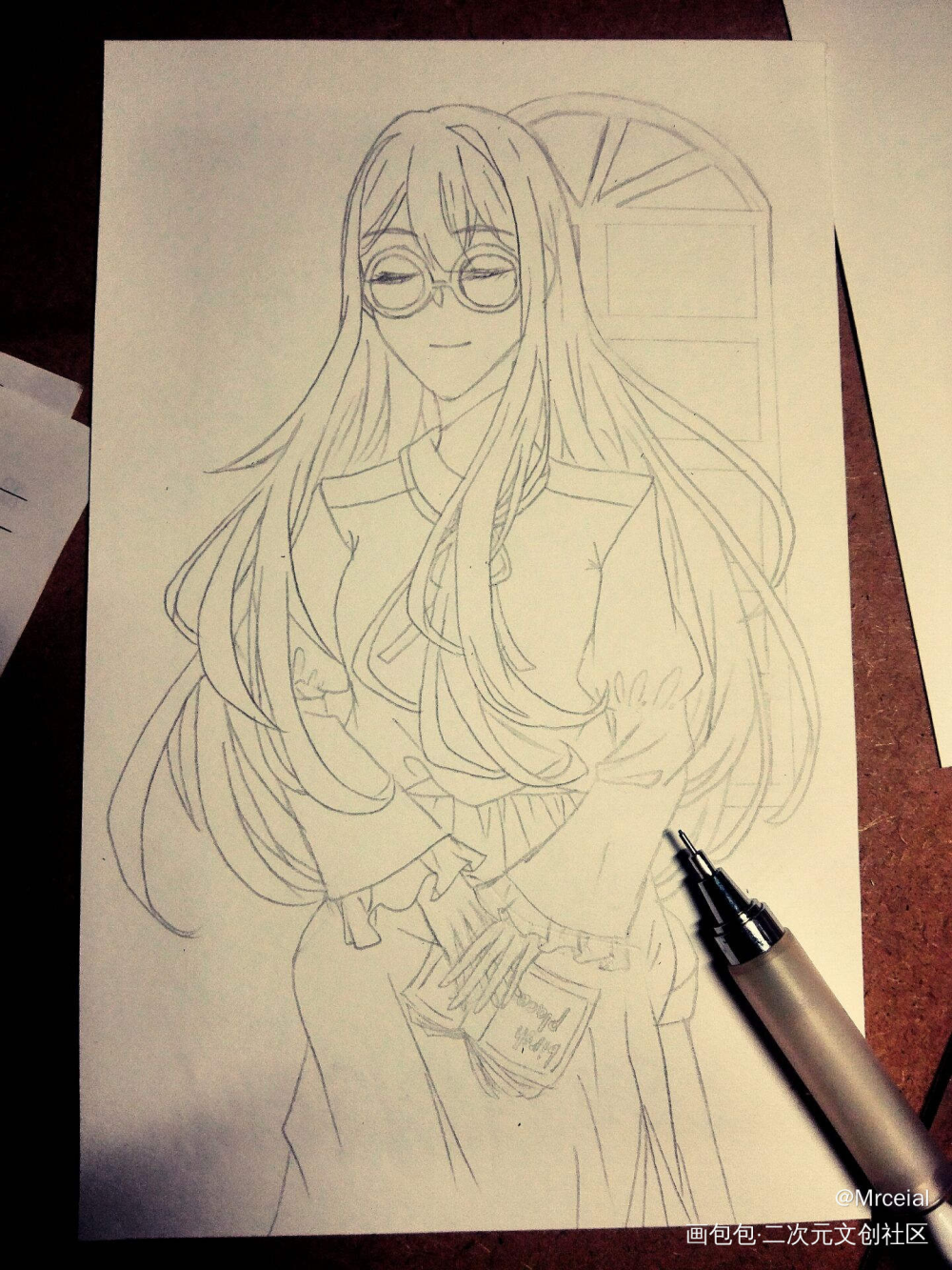 _诡秘之主线稿日系求点评我要上首推插画同人嘉德丽雅绘画作品