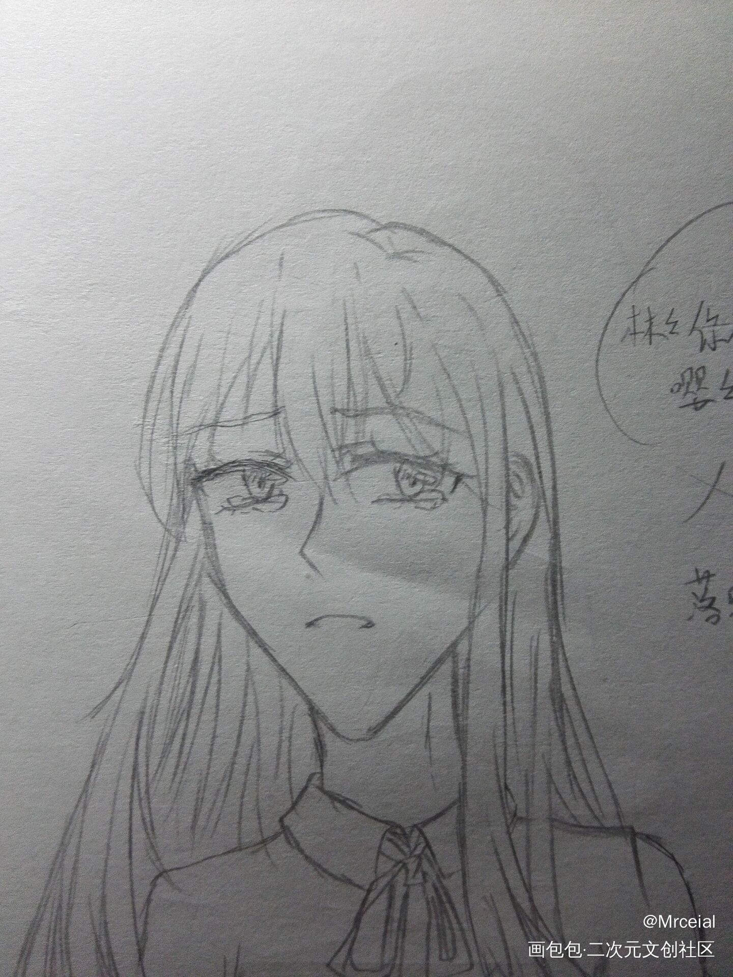 落嘤缤纷_死亡万花筒阮南烛涂鸦日系同人绘画作品