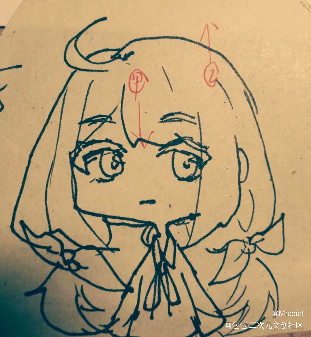 都是自己家的OC_日系Q版插画自家孩子ococ绘画作品