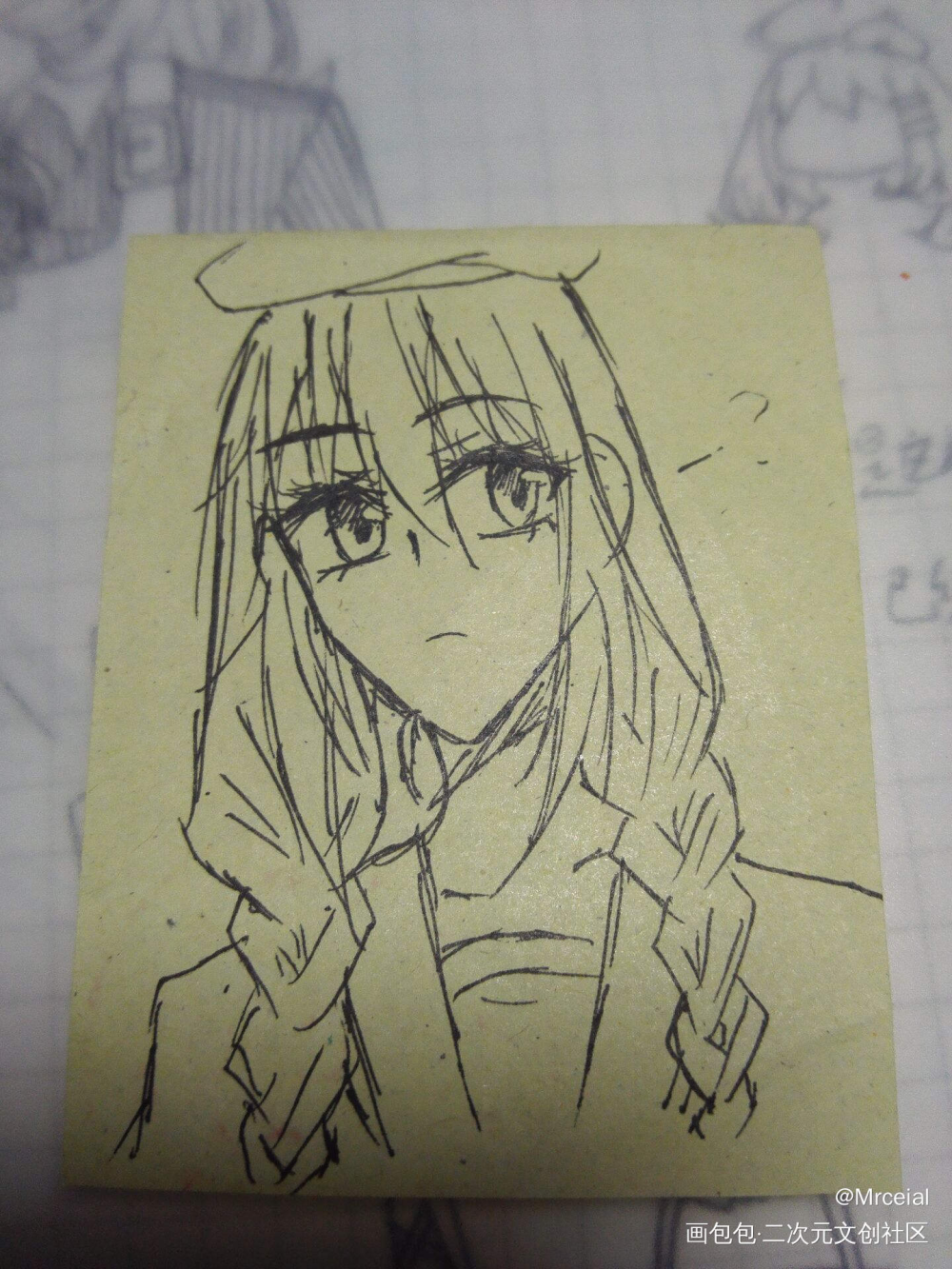 都是自己家的OC_日系Q版插画自家孩子ococ绘画作品
