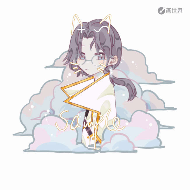 别人的oc_平涂日系Q版我要上首推模板原创oc绘画作品