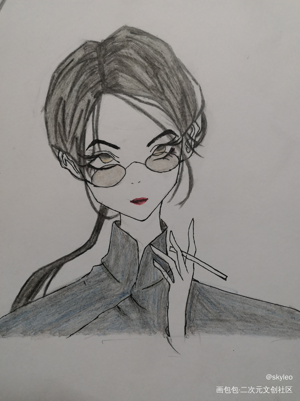 摸鱼www_临摹绘画作品