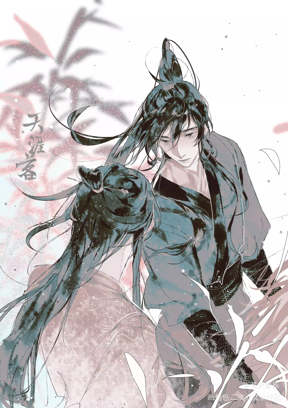 天涯客_天涯客平涂插画绘画作品