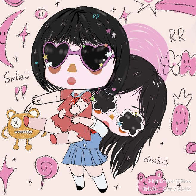 pprr_Q版头像我oc绘画作品