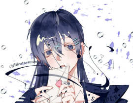 一个摸鱼的自设_绘画作品