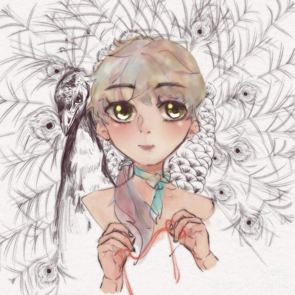 孔鸿俊_天宝伏妖录孔鸿俊绘画作品