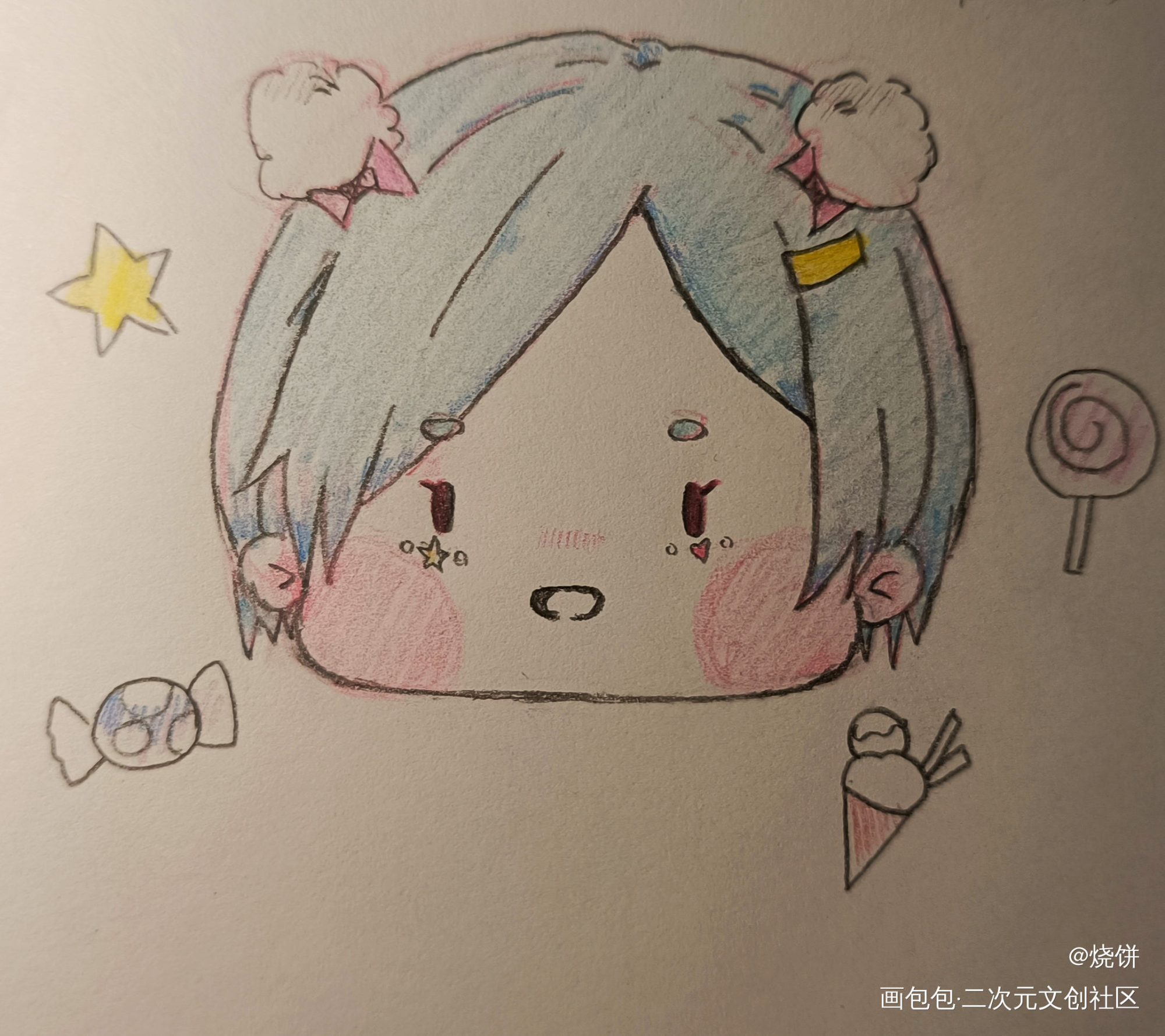 儿童画画手登场_附加遗产188男团温小辉绘画作品