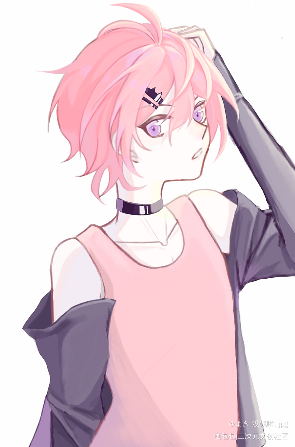 一批旧图补档_dearvocalistmomochi厚涂日系Q版原创oc绘画作品