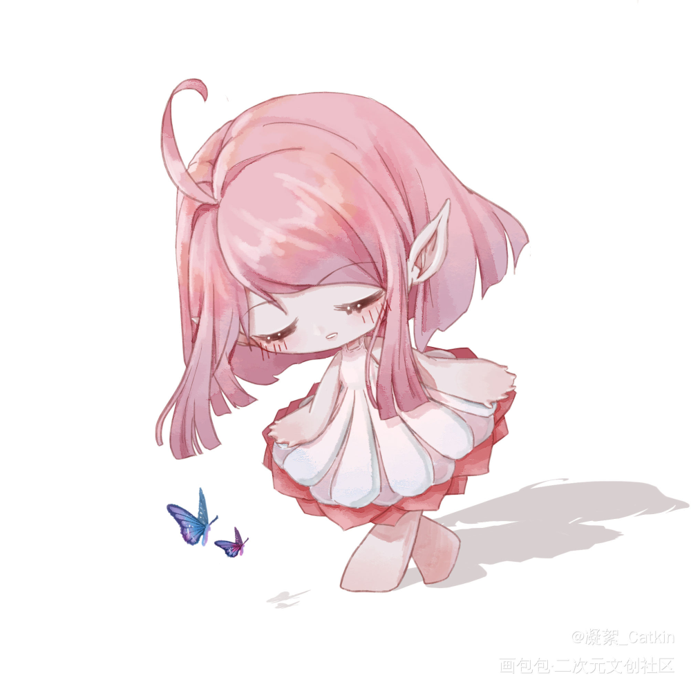 蒜蒜！_Q版原创人物原创oc绘画作品