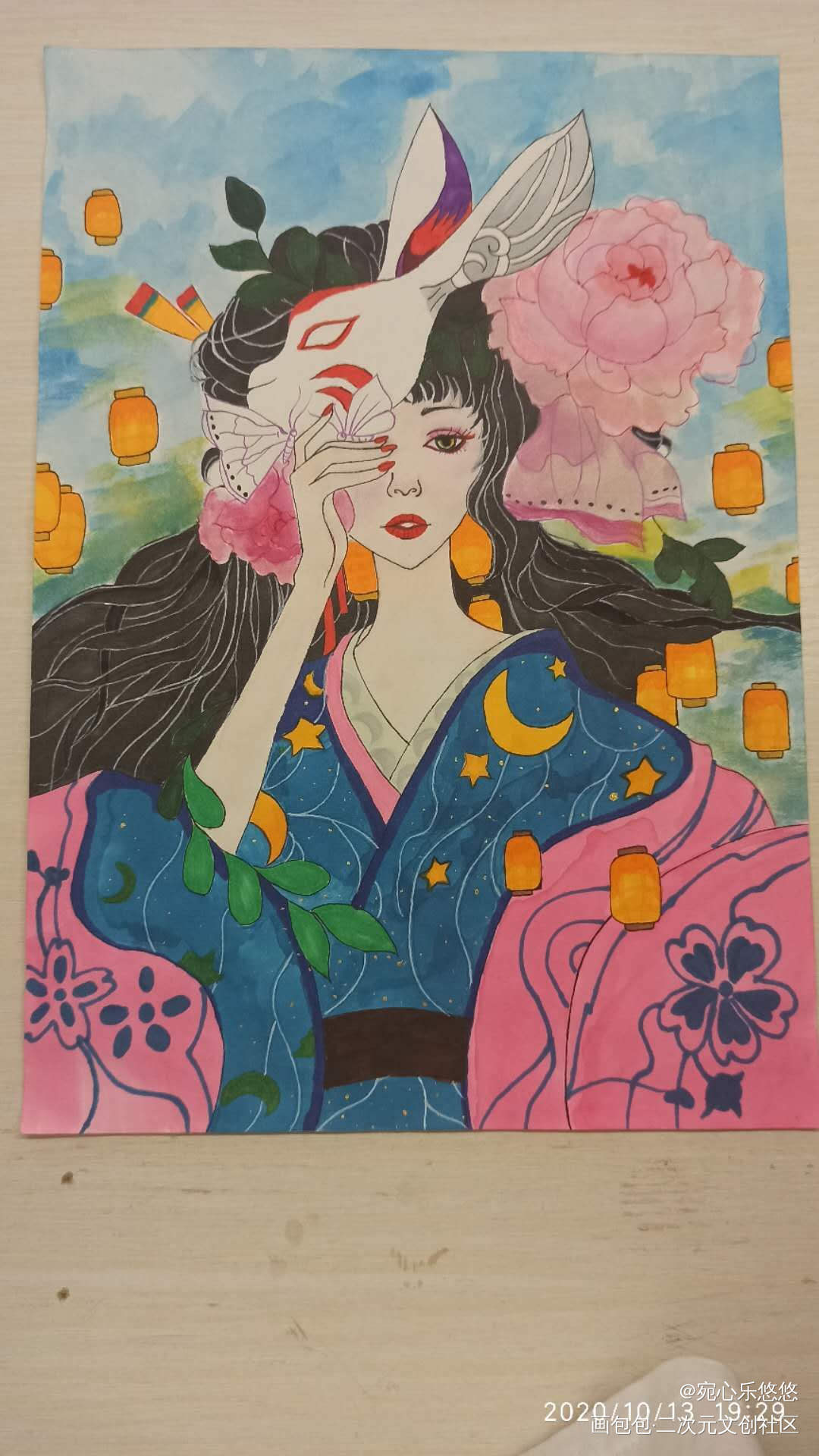 风少女_日系我要上首推临摹绘画作品