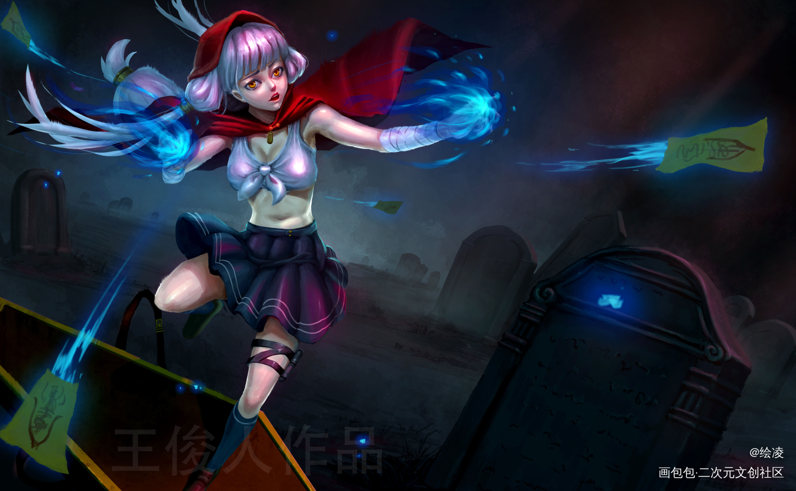 以前画的一些老作品_厚涂插画原创原创绘画作品