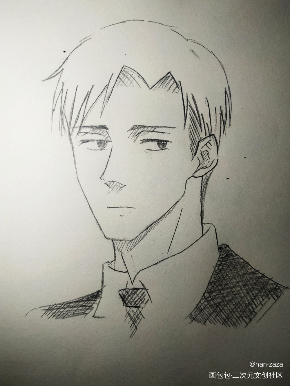 矢代_鸣鸟不飞矢代临摹绘画作品
