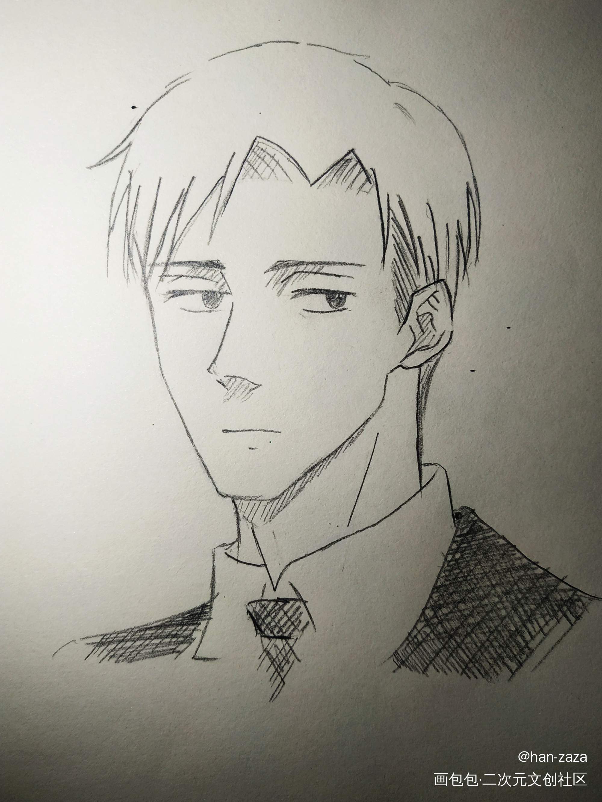 矢代_鸣鸟不飞矢代临摹绘画作品