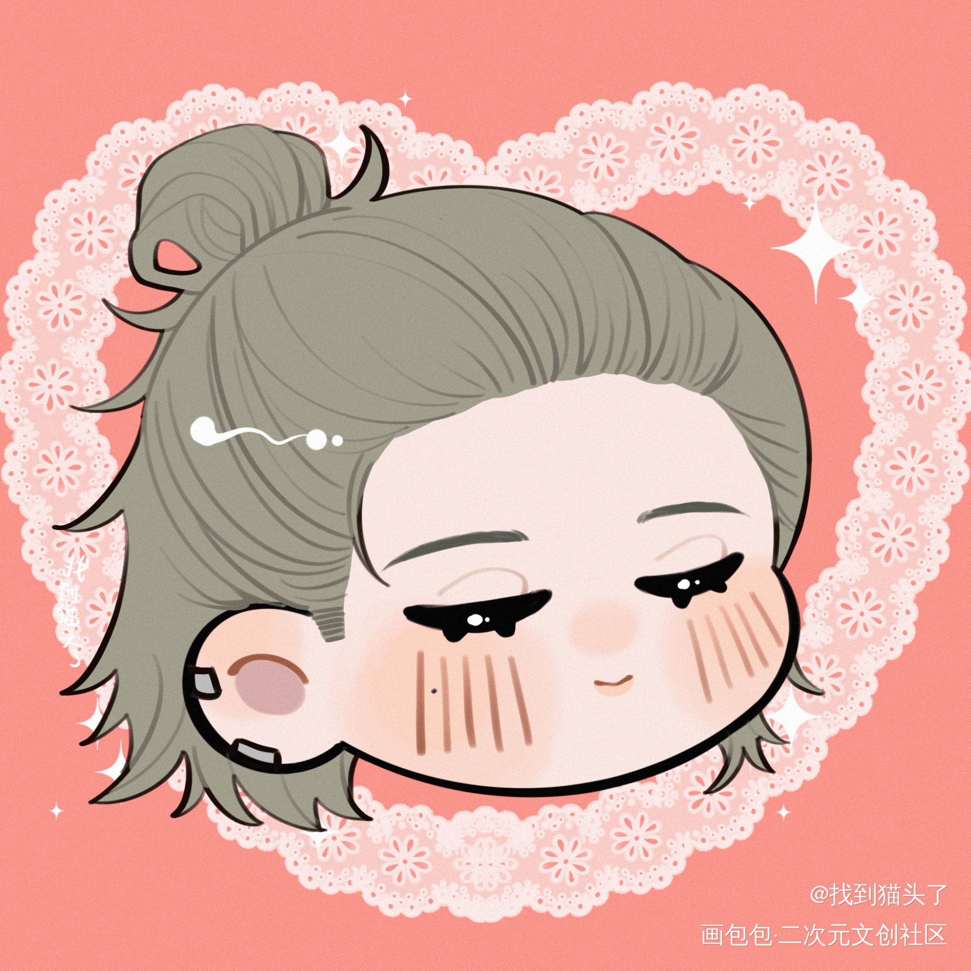 馒头脑袋_188男团李简洛羿李玉简隋英温小辉绘画作品