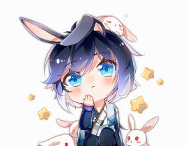 兔兔⭐_绘画作品