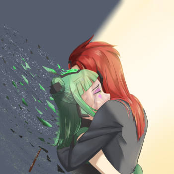 开心宝贝开心超人联盟星影月舞平涂同人绘画作品