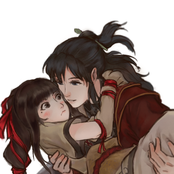 瑾瑕_仙剑奇侠传5前传夏侯瑾轩,瑕平涂同人绘画作品