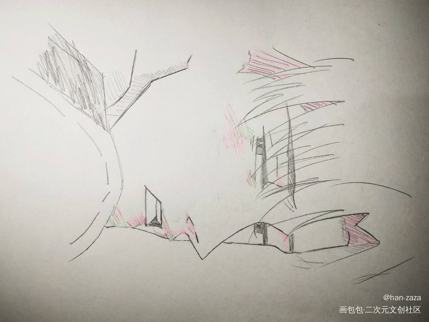 之前发过但是忘发圈子了_矢代临摹绘画作品