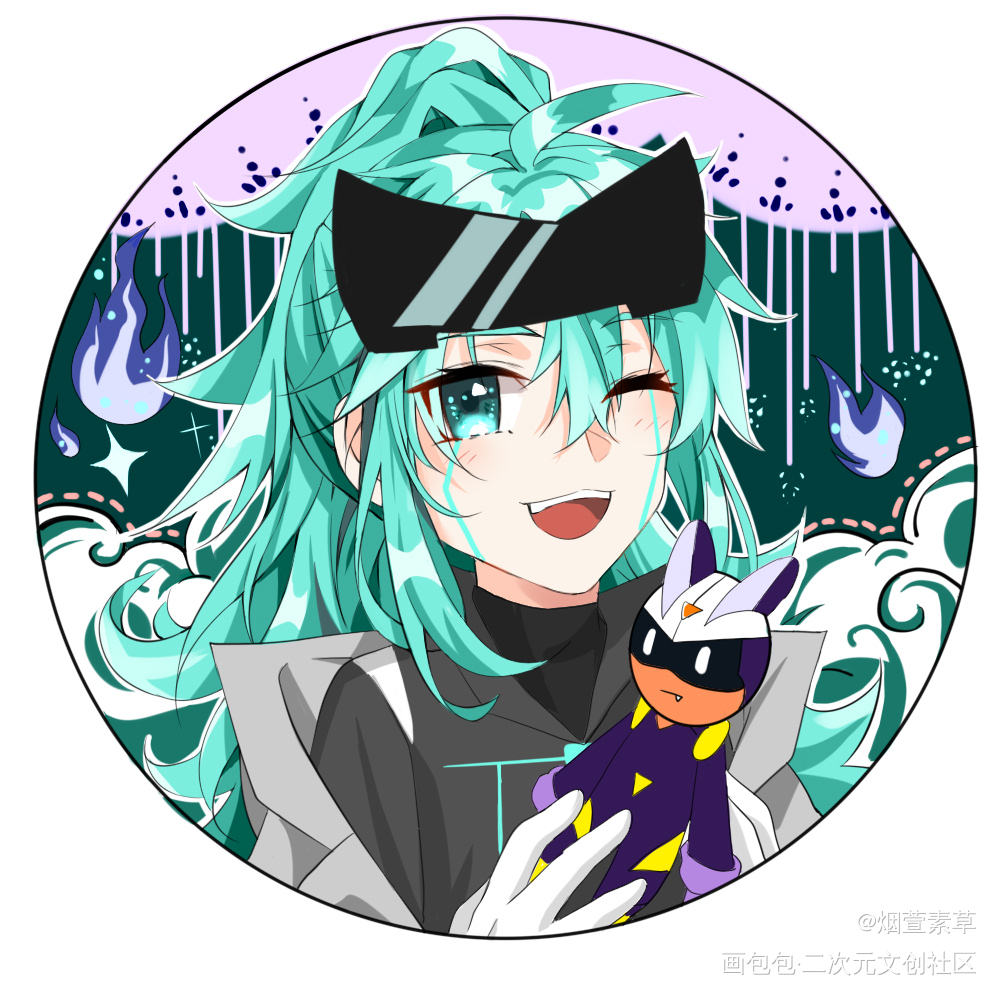 打算做吧唧的图片_开心超人联盟小心超人伽罗平涂日系q版求点评我要上