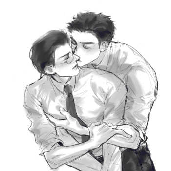 别工作了_针锋对决188男团原顾顾青裴平涂同人绘画作品