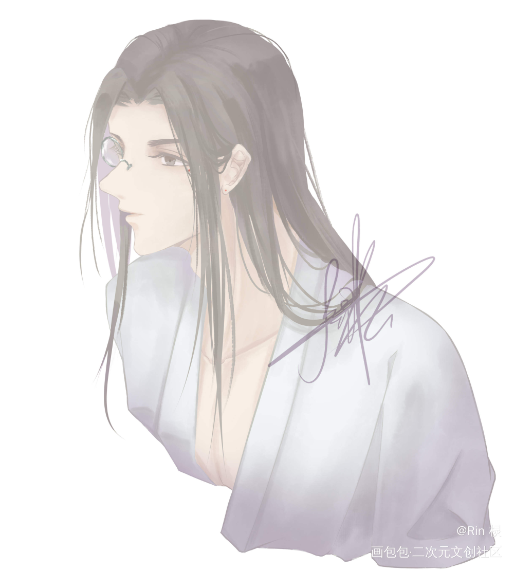 顾昀_杀破狼顾昀平涂头像同人绘画作品