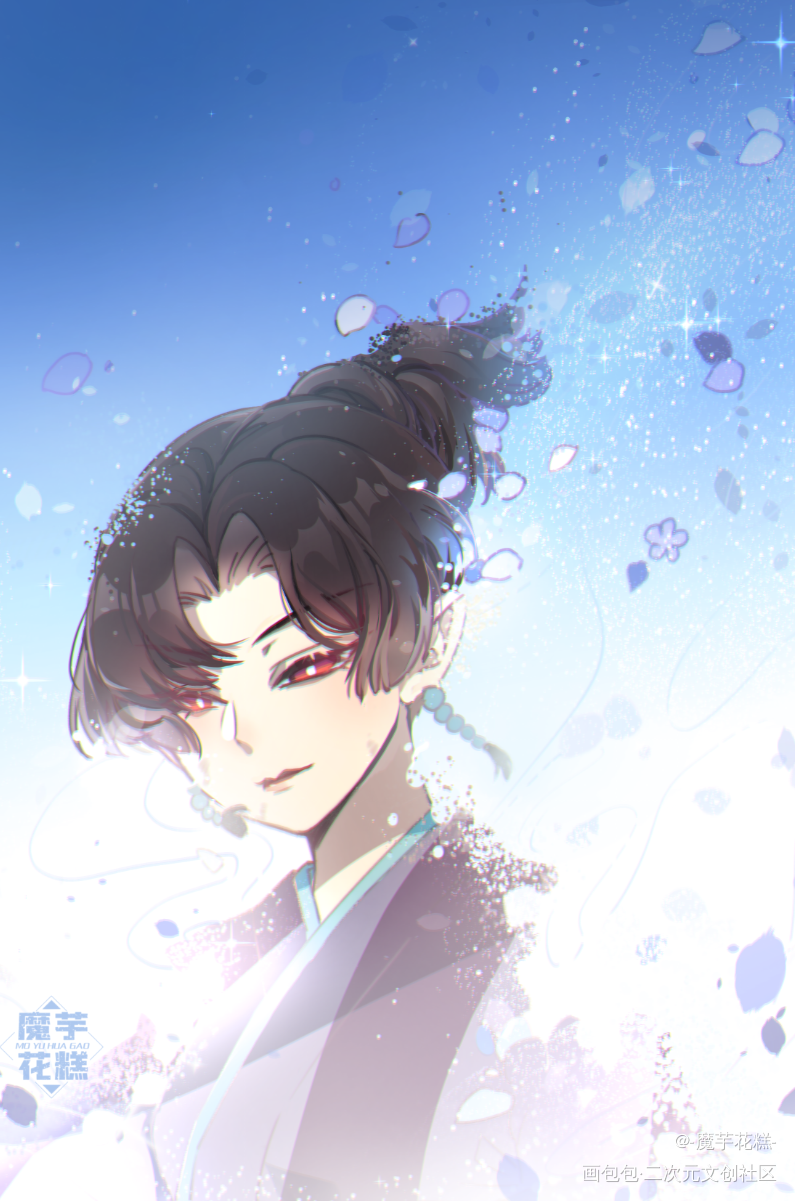 _犬夜叉神乐插画同人绘画作品