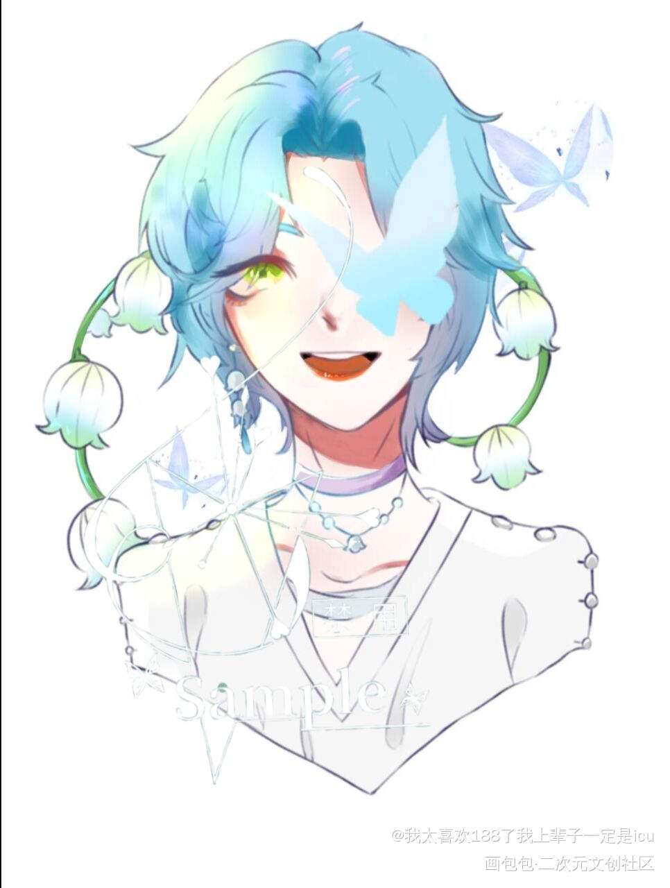 最后是你小辉哥_188男团绘画作品