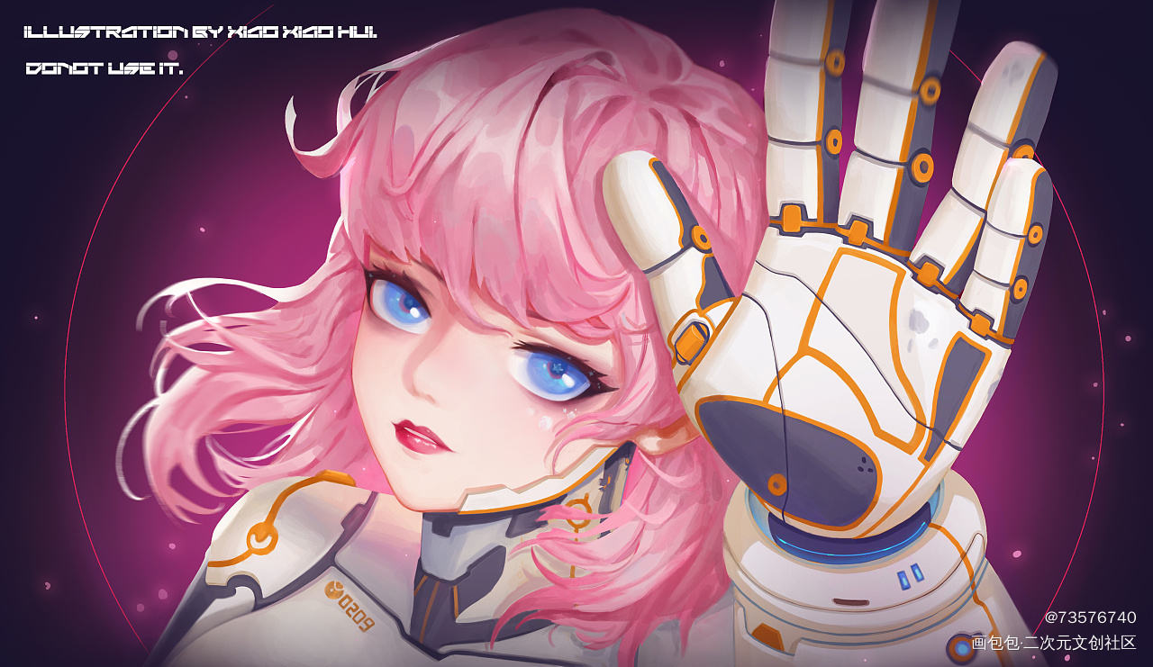 女孩_原创原创绘画作品