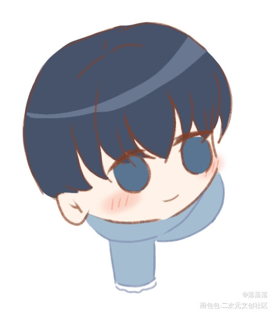 _188男团李玉简隋英Q版绘画作品