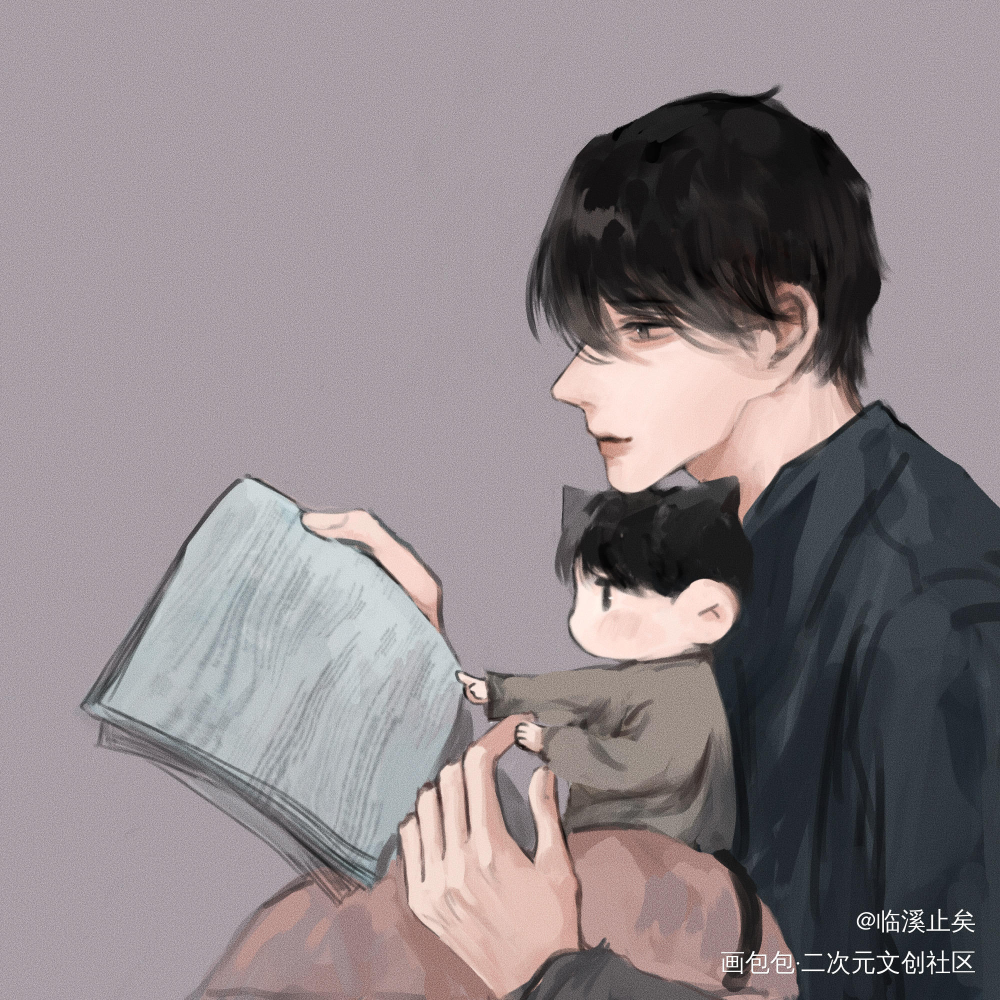 男团和他的猫②_职业替身谁把谁当真附加遗产188男团宫任洛温群秀晏周妹叔厚涂平涂日系Q版我要上首推头像插画同人表情包水千丞绘画作品