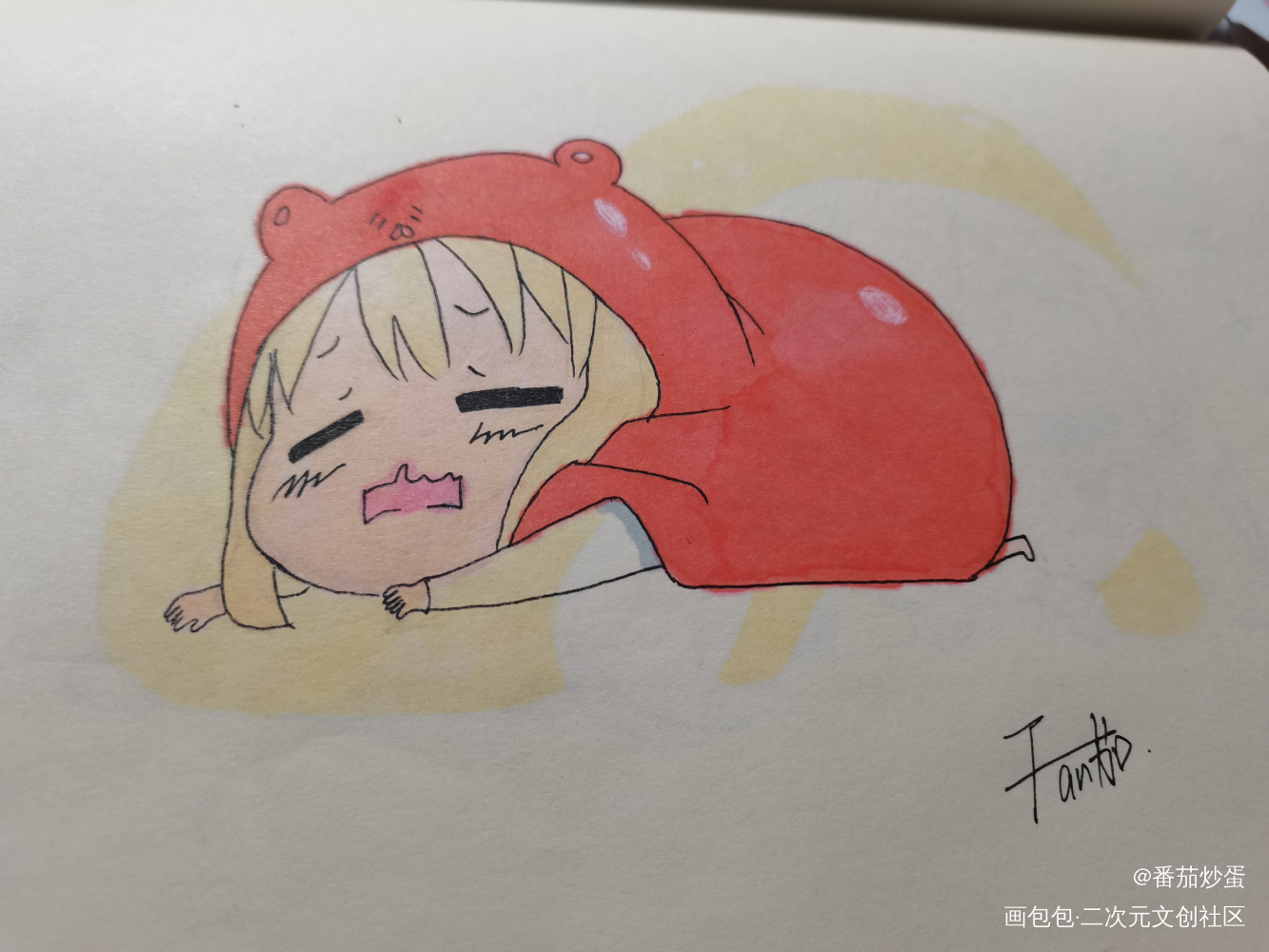 以前系列_Q版小埋绘画作品
