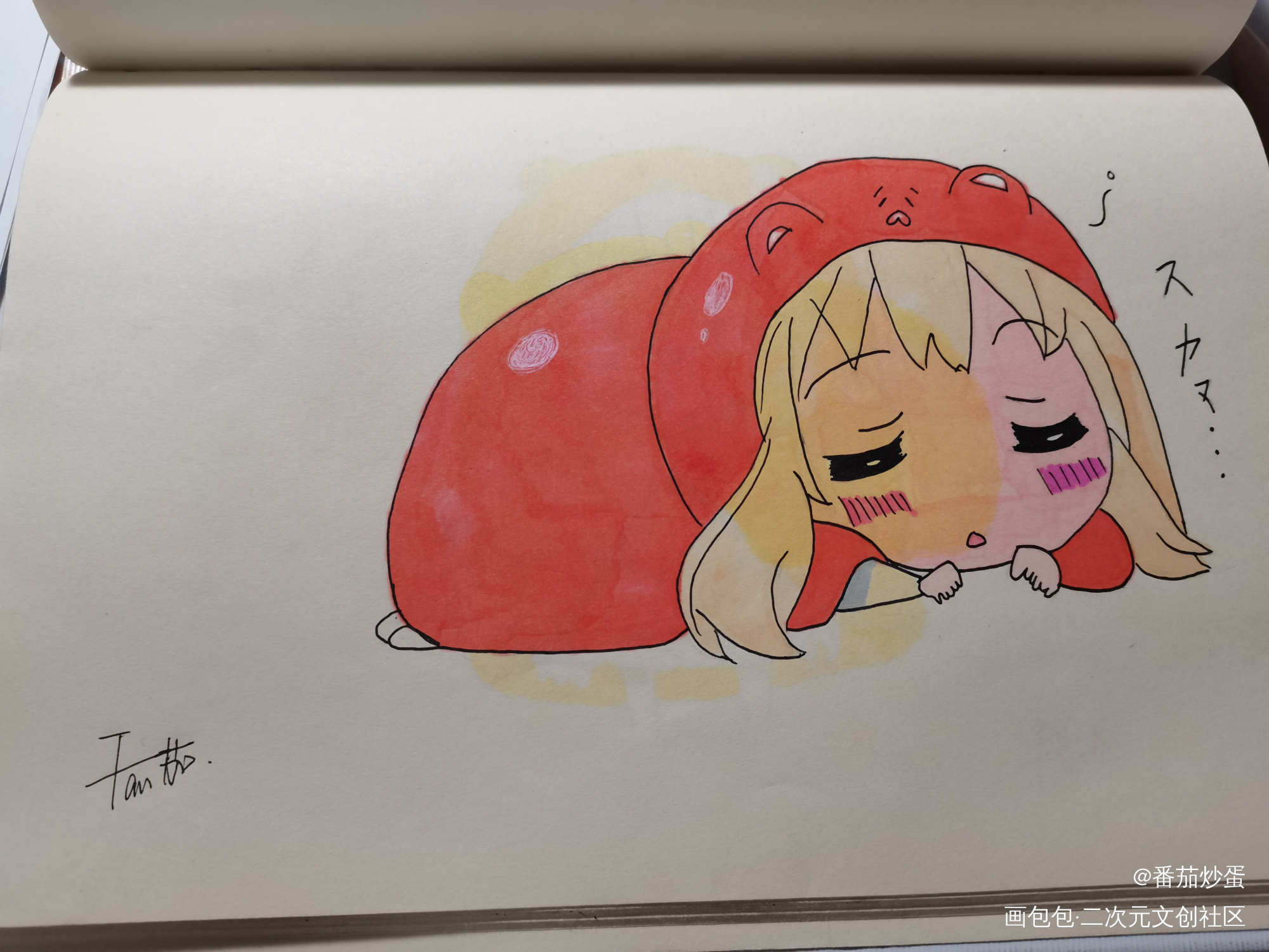 以前系列_Q版小埋绘画作品