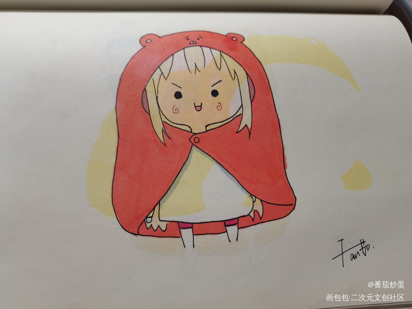 过去第二弹_Q版小埋绘画作品