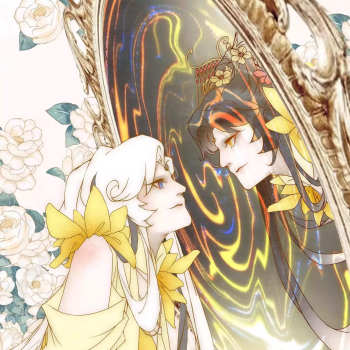 万聆_金光布袋戏万聆万雪夜聆秋露平涂插画同人绘画作品