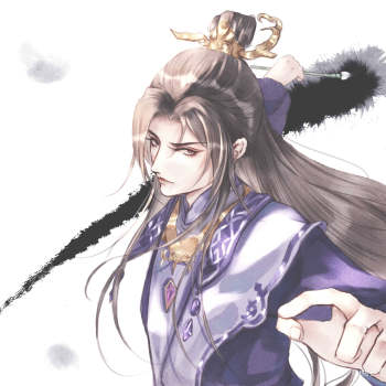 天宝伏妖录裘永思孔鸿俊古风平涂头像同人天宝伏妖录动画绘画作品