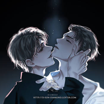 妹叔_谁把谁当真188男团妹叔黎朔赵锦辛厚涂日系插画同人d桑diamond游