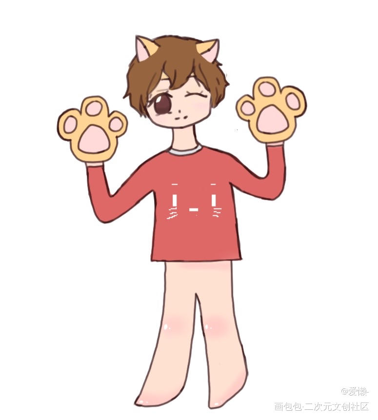 一只喵喵叫的望仔_某某盛望Q版某某木苏里绘画作品