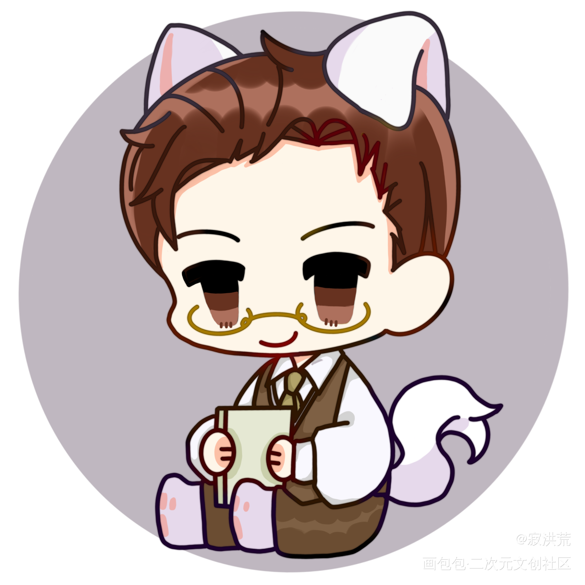 qq人更新ԅ(¯ㅂ¯ԅ)_针锋对决188男团顾青裴procreate绘画作品