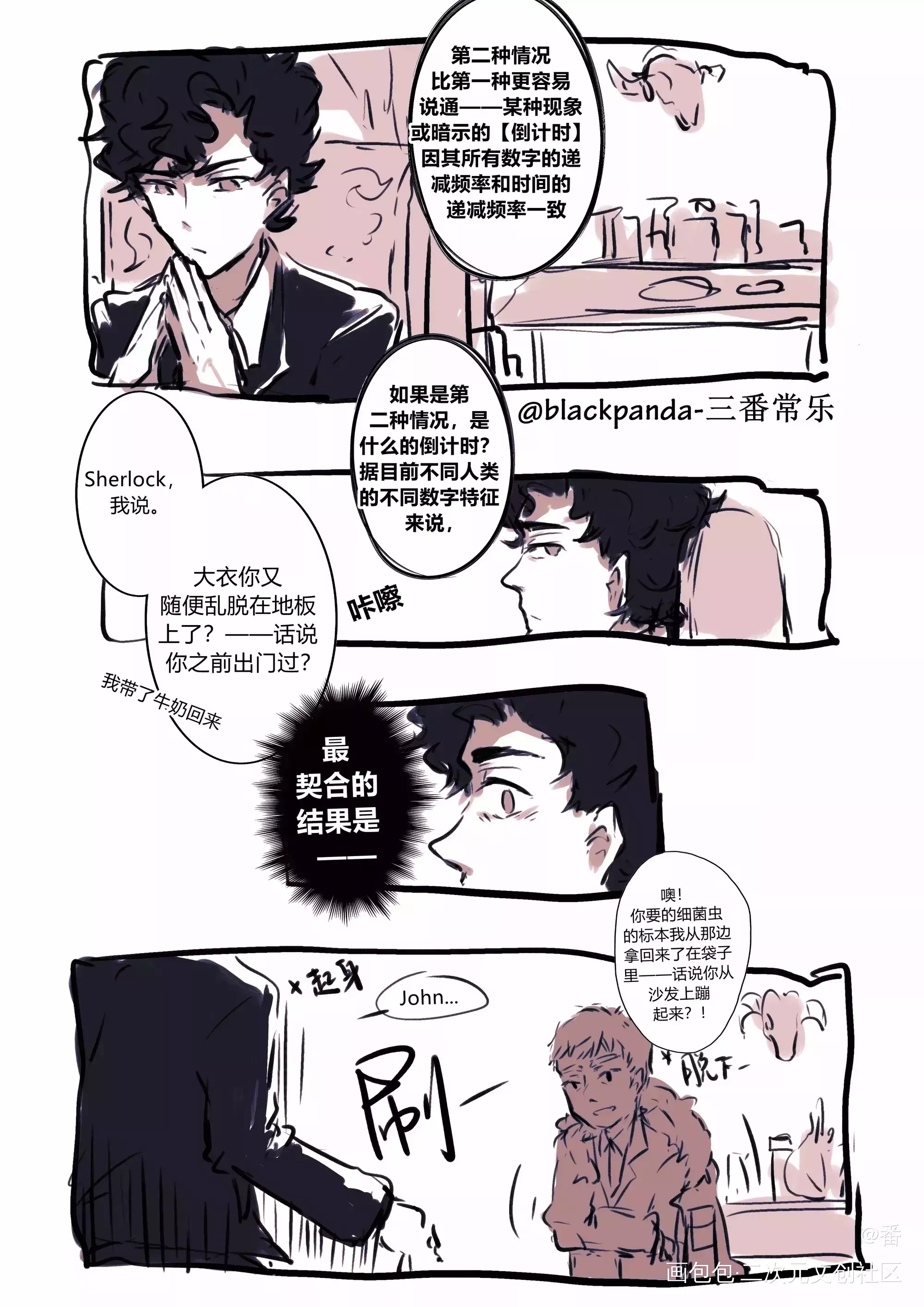 福华 Before_1_神探夏洛克sherlock福华绘画作品